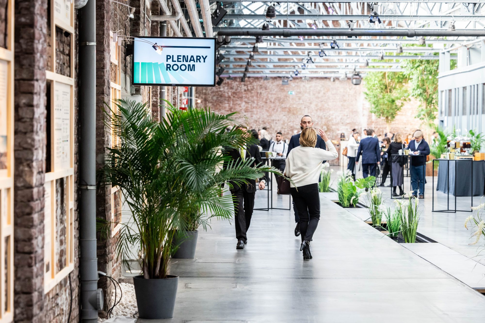 Prestigieuze conferentiezaal in Brussel